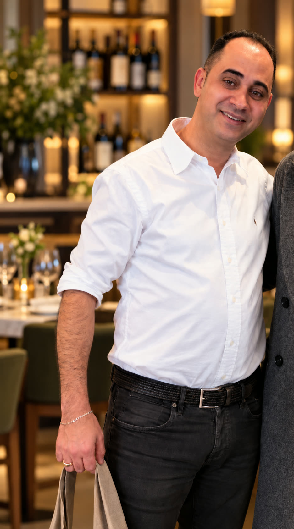 Marco, titolare della Catalana, in sala